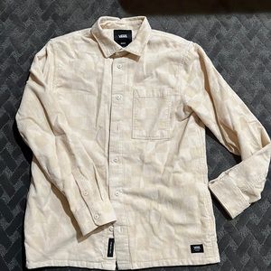 Vans- men’s oversized thin whale cord shirt
